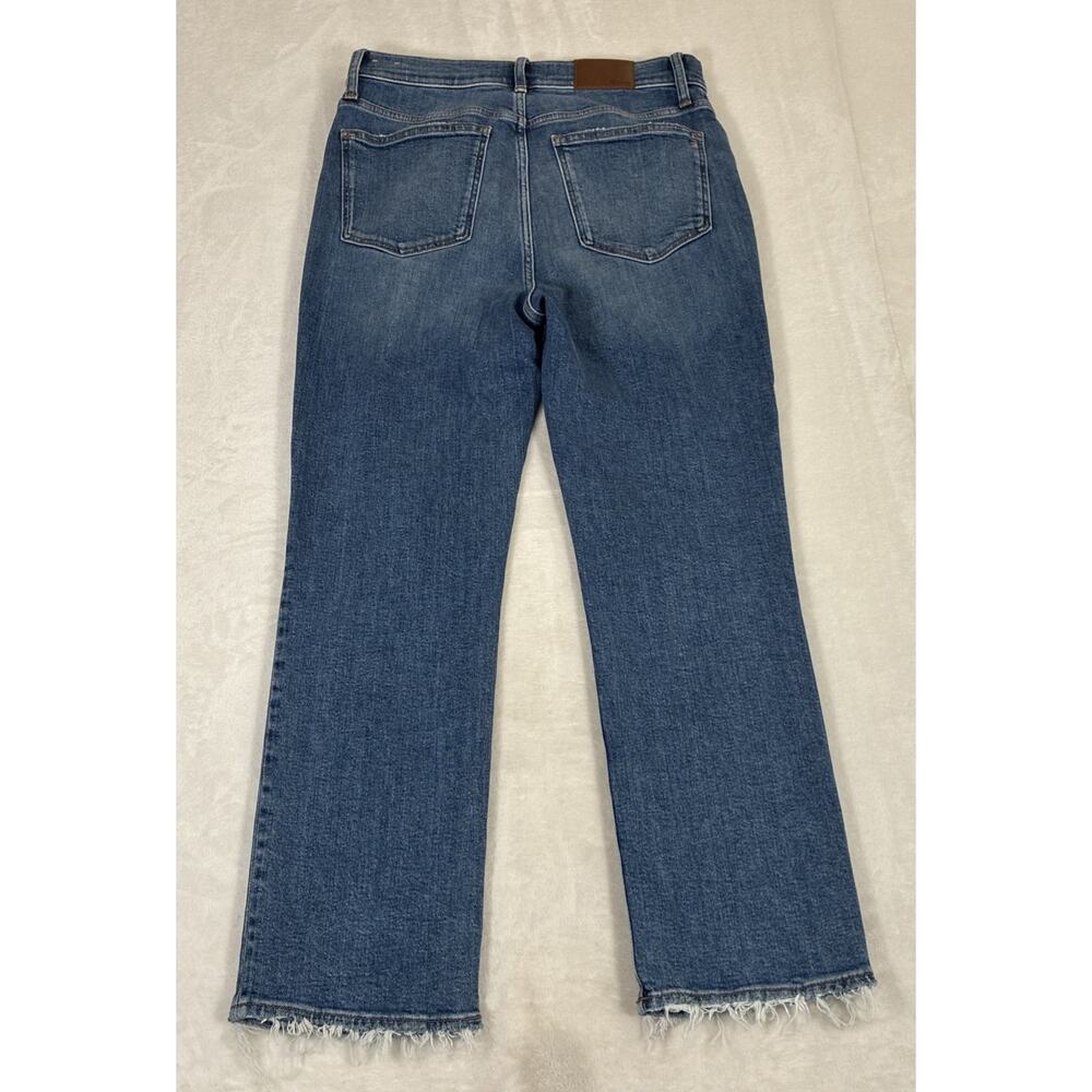 Madewell 29 Slim Demi-Boot Classic Blue Denim Jeans Benefits Charity - Picture 14 of 14